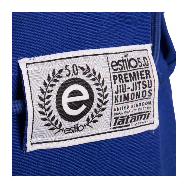 KIMONOS JIU jITSU ESTILO Estilo 5.0 Bleu-Graphite