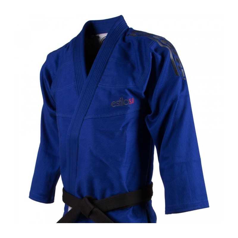 KIMONOS JIU jITSU ESTILO Estilo 5.0 Bleu-Graphite