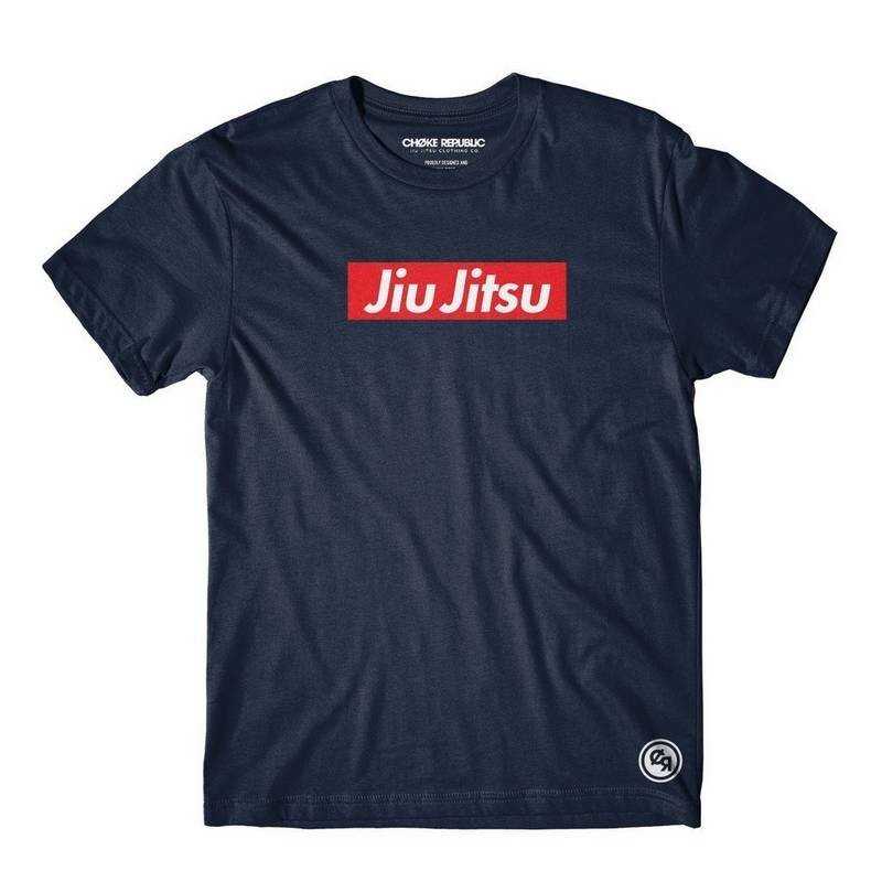 TEE SHIRT JIU JITSU CHOKE REPUBLIC SUPREM NAVY