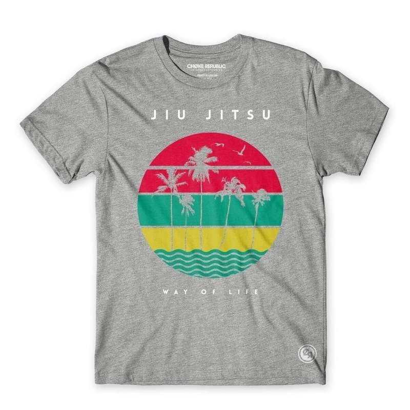T SHIRT JIU JITSU WAY OF LIFE GREY