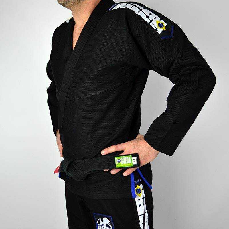 BJJ GI DOGUERA ELEMENTAR V.2 BLACK