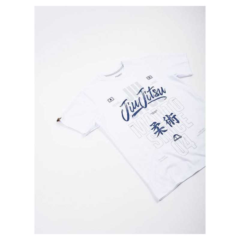 TEE SHIRT JJB MANTO JIU JITSU 19 BLANC