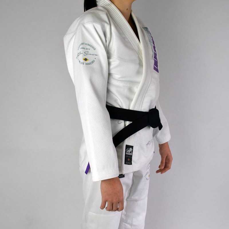 KIMONO JJB FEMME DOGUERA ARTE SUAVE 2.0 BLANC