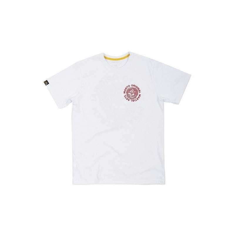 T-SHIRT MANTO MARTIAL ARTS BLANC