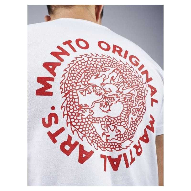 T-SHIRT MANTO MARTIAL ARTS BLANC