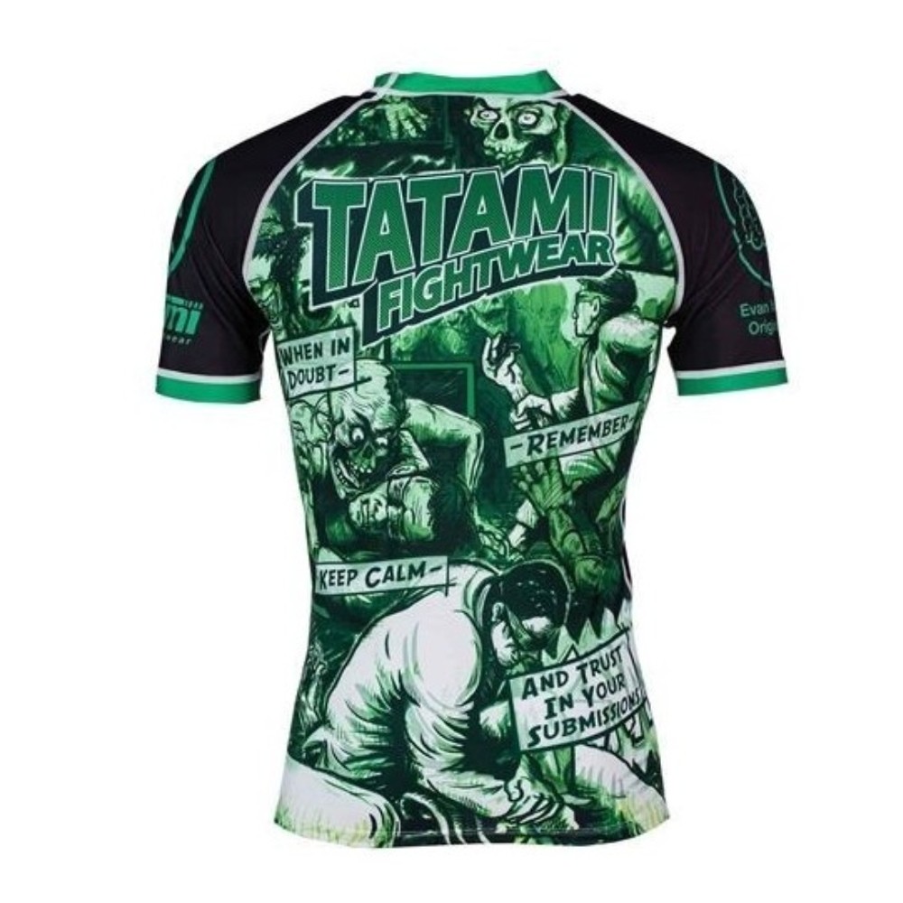 Zombie Rash Guard Design Rash Guard TFW The Zombie Hunter
